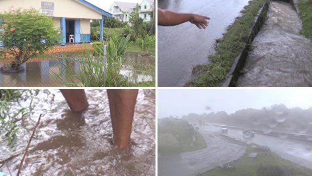 Inondations - Saint-André - pluie