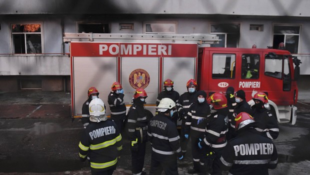 Roumanie - Pompiers - Bucarest