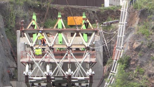 pont -  Sans Souci - travaux 