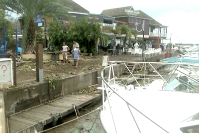 Port - Saint-Gilles - Bejisa - Catastrophe naturelle