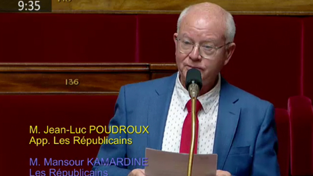 Jean Luc Poudroux - Risque Requin - La Réunion - Assemblée nationale