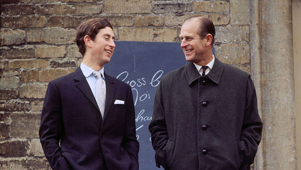 Prince Philip et prince Charles