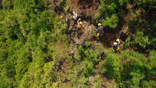 Route du Littoral - travaux - purges - fermeture totale - La Réunion