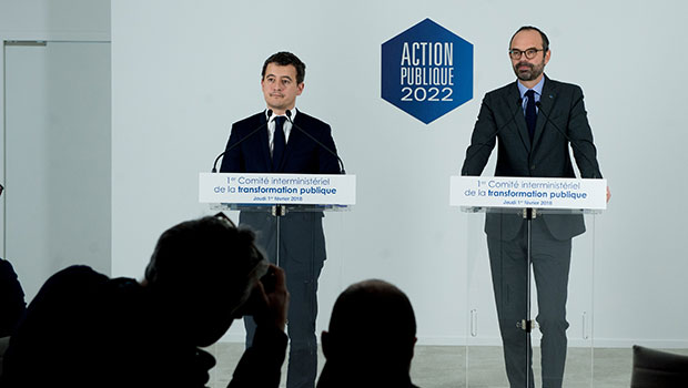 Réforme de la fonction publique - Gérald Darmanin - Edouard Philippe