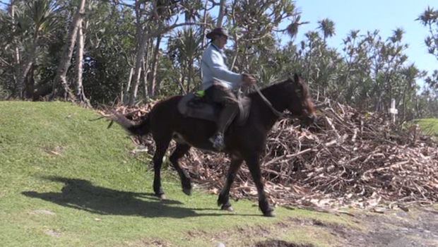 Rico Nourry - Tour de l’île - cheval - La Réunion 