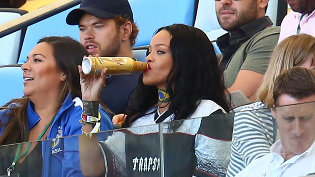 Rihanna est une fan de football très active sur les réseaux sociaux durant le Mondial