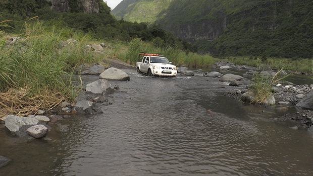 la piste de la Rivière des Galets