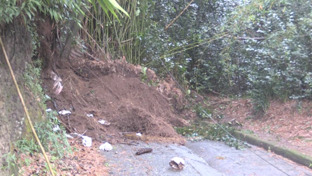 Saint Francois - Glissement de terrain - Cyclone Ava - La Réunion