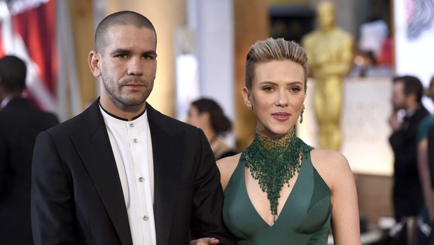 Scarlett Johansson et Romain Dauriac