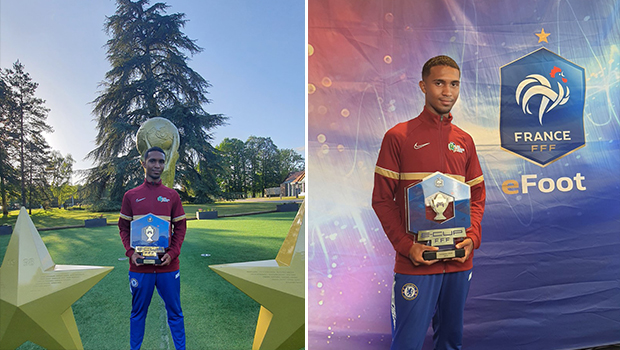 Le Réunionnais Anthony Adras est devenu Champion de France sur le jeu vidéo FIFA 22 
