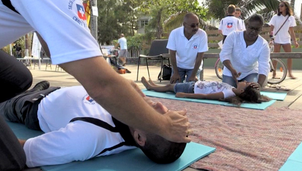 Démonstration - Premiers secours - La Réunion