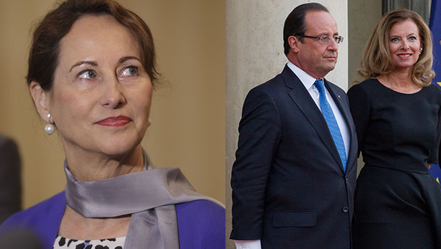 Ségolène Royal - François Hollande - Valérie Trierweiler