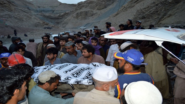 Pakistan-mine charbon-explosion