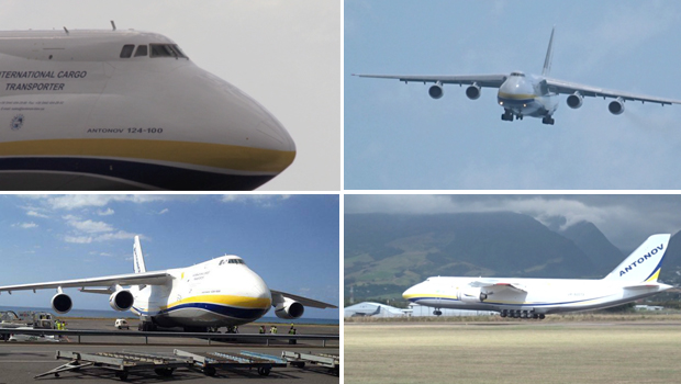 Antonov - Avion - Gros Porteur - Aéroport - Roland Garros - La Réunion