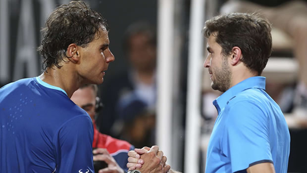 ATP/Rome, Rafael Nadal face à Gilles Simon