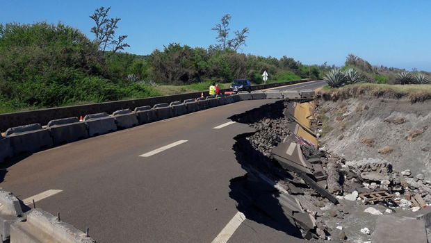 Saint-Leu - intempéries - La Réunion - Fakir - forte tempête tropicale 