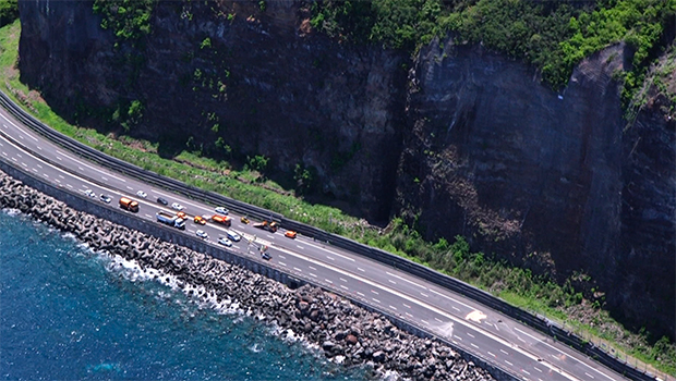 Eboulis - La Réunion - Route du Littoral - EboulisLittoral