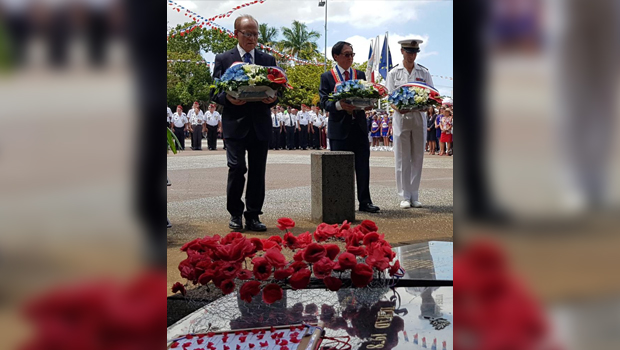 commémorations - 11 novembre - La Réunion