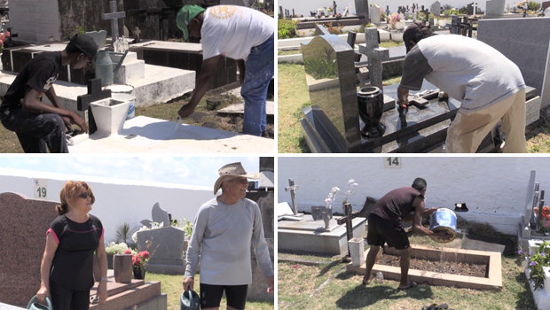 Cimetières - affluence - La Toussaint - La Réunion