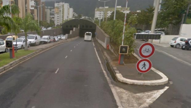 Boulevard Sud - Tranchée couverte - Travaux - Saint Denis - La Réunion