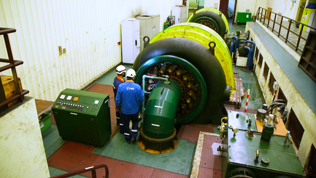 Centrale Hydraulique - Takamaka - 50 ans - La Réunion - Saint-Benoît - Turbine