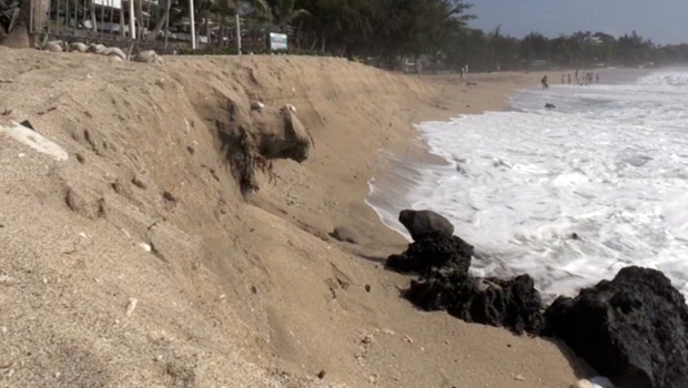 Les plages de l’Ouest méconnaissables 