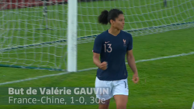 Valérie Gauvin - La Réunion - Equipe de France de Football