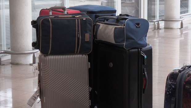 Valises - Aéroport - Blocage - Tempête - Calvinia 