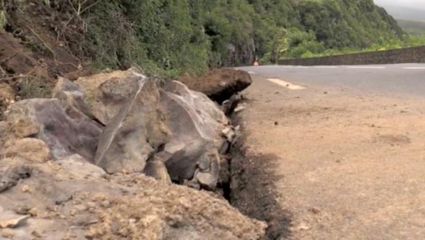 Basse Vallée - Saint-Philippe - La Réunion - Éboulis - Éboulement