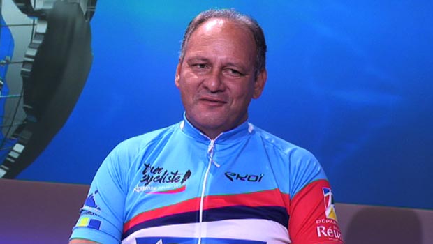 Michel Bénard, organisateur du tour cycliste Antenne Réunion