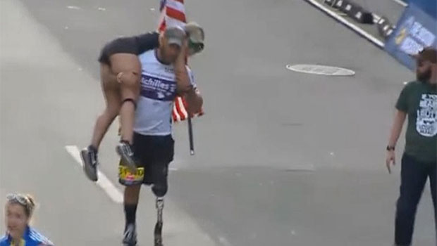 Handicapé - Marathon - Etats-Unis 