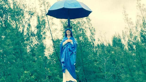 La Vierge au Parasol a retrouvé sa place au Grand-Brûlé