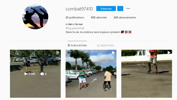 St-Pierre : des collégiens diffusent sur les réseaux sociaux les vidéos de leurs bagarres - Bagarre de jeune - Bagarre