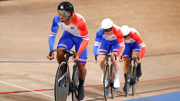 L’équipe de France de vitesse - JO de Tokyo