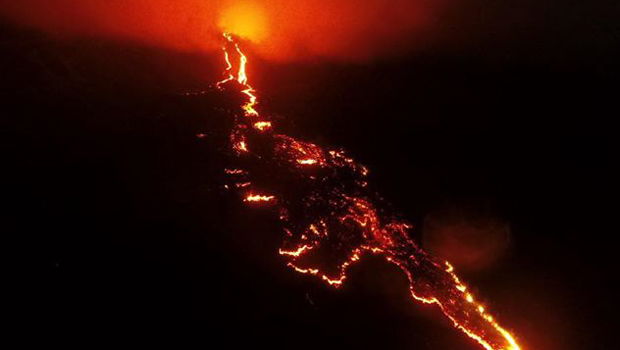 Volcan - Piton de La Fournaise - La Réunion - éruption