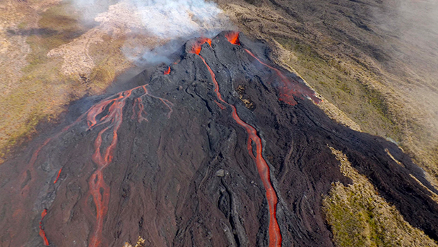 Volcan - Piton de la Fournaise - Éruption - La Réunion - Août 2019