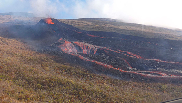 Volcan - Piton de la Fournaise - Éruption - La Réunion - Août 2019