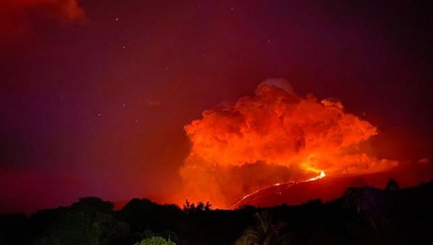 Piton de la Fournaise - Volcan - éruption