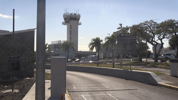 Travaux aéroport Roland Garros - Dépose minute