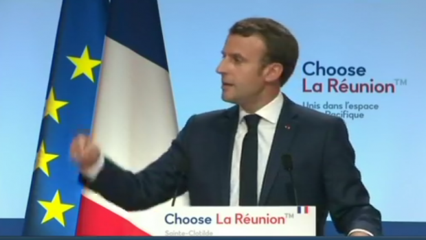 Emmanuel Macron - visite - La Réunion