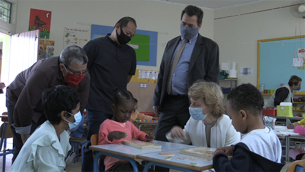 école - rentrée - saint-denis - maire - ericka bareigts