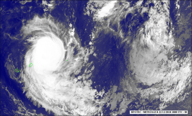 Cilida - cyclone - La Réunion 