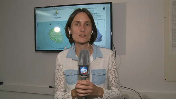 Aline Peltier, directrice de l’Observatoire Volcanologique du Piton de la Fournaise