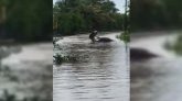 Berguitta : une session de jet-ski sur la route de l'Étang-Salé !