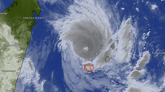 Le cyclone tropical intense Garance se rapproche : il est à 175km de La Réunion !