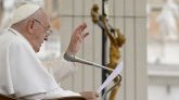 Le pape François a remercié ses fidèles dans un message audio