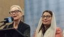 "Un écureuil a plus de droits qu'une fille en Afghanistan" fustige Meryl Streep à l'ONU 